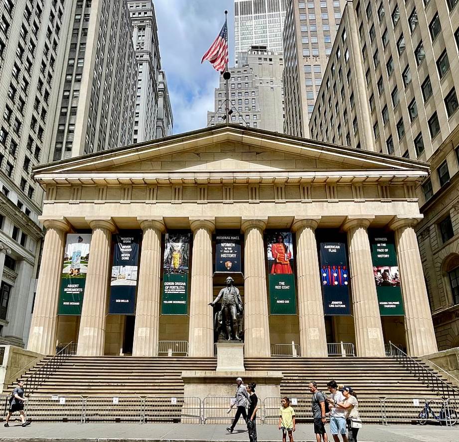 Federal Hall New York City Neoclassical Buildings