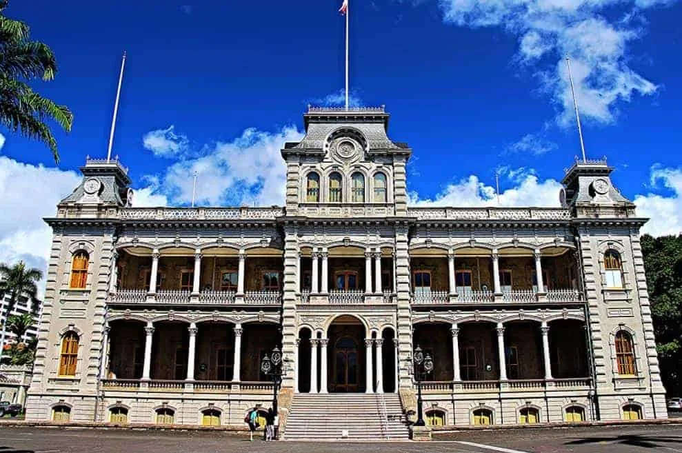 famous buildings in Hawaii Iolani-Palace-Hawaii
