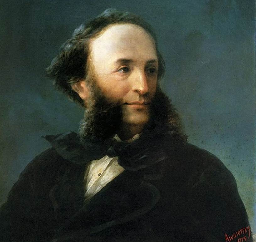 Ivan Aivazovsky self-portrait