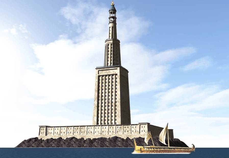 Lighthouse of Alexandria model