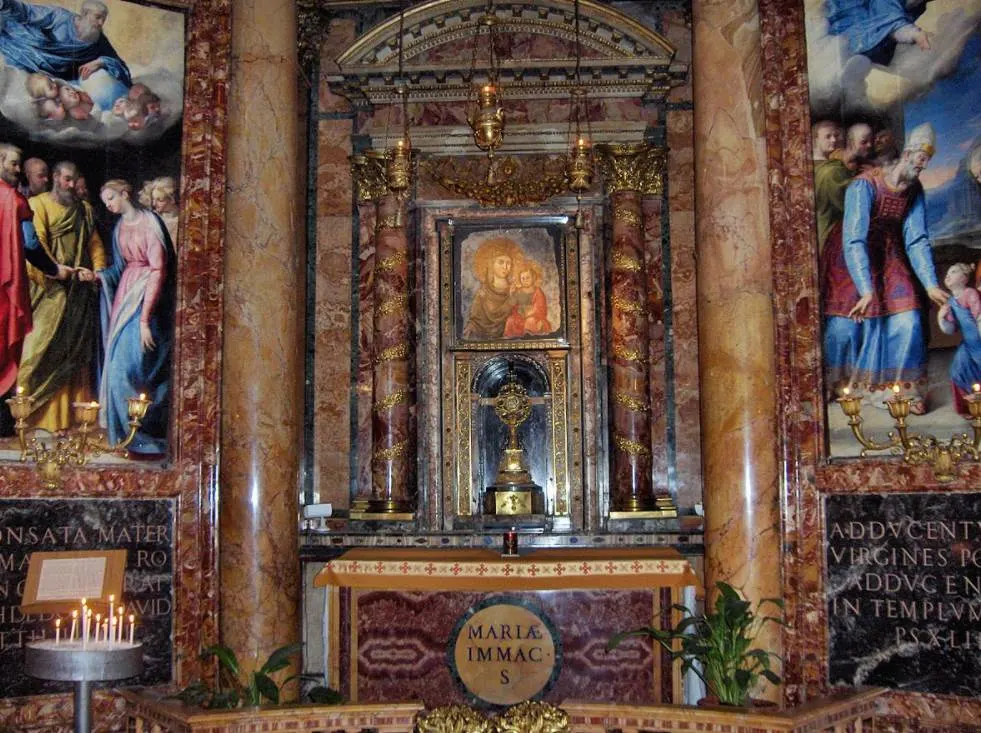 Madonna della Strada church of the Gesu Rome