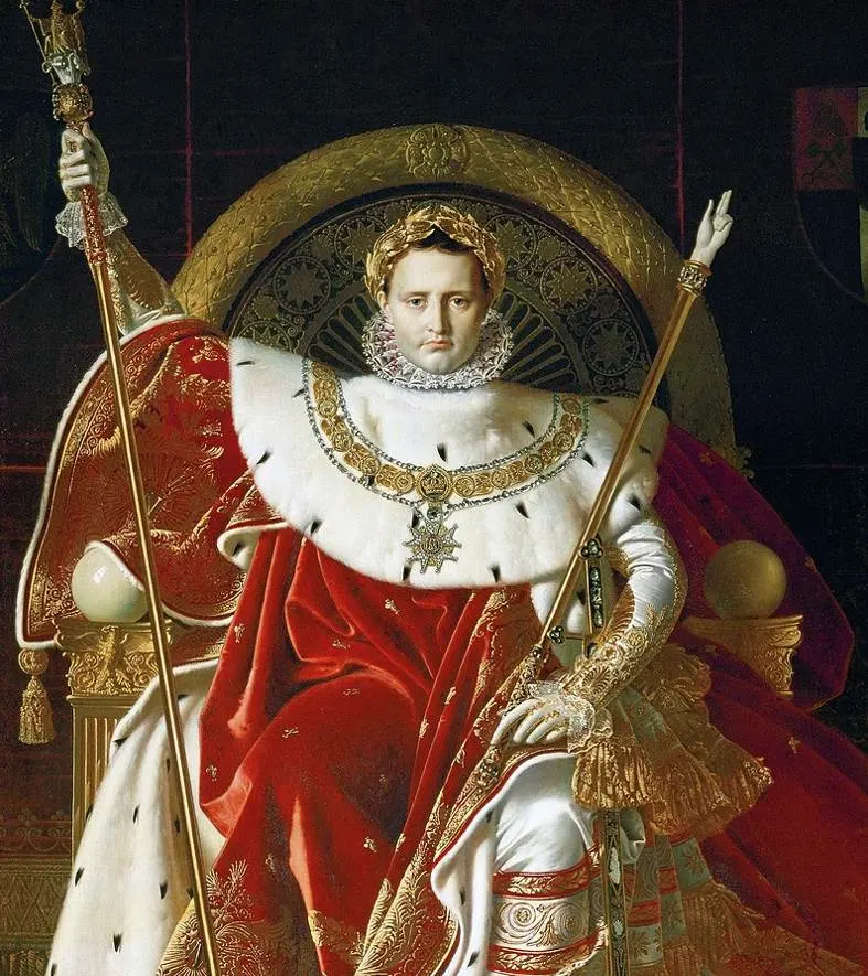 Napoleon I on his Imperial Throne INgres