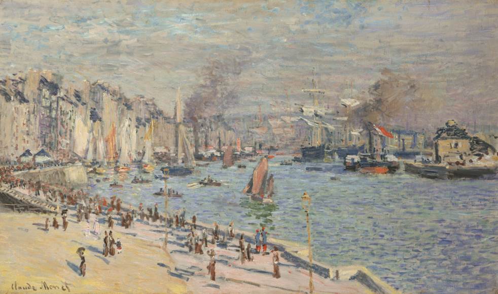 Port of Le Havre by CLaude Monet