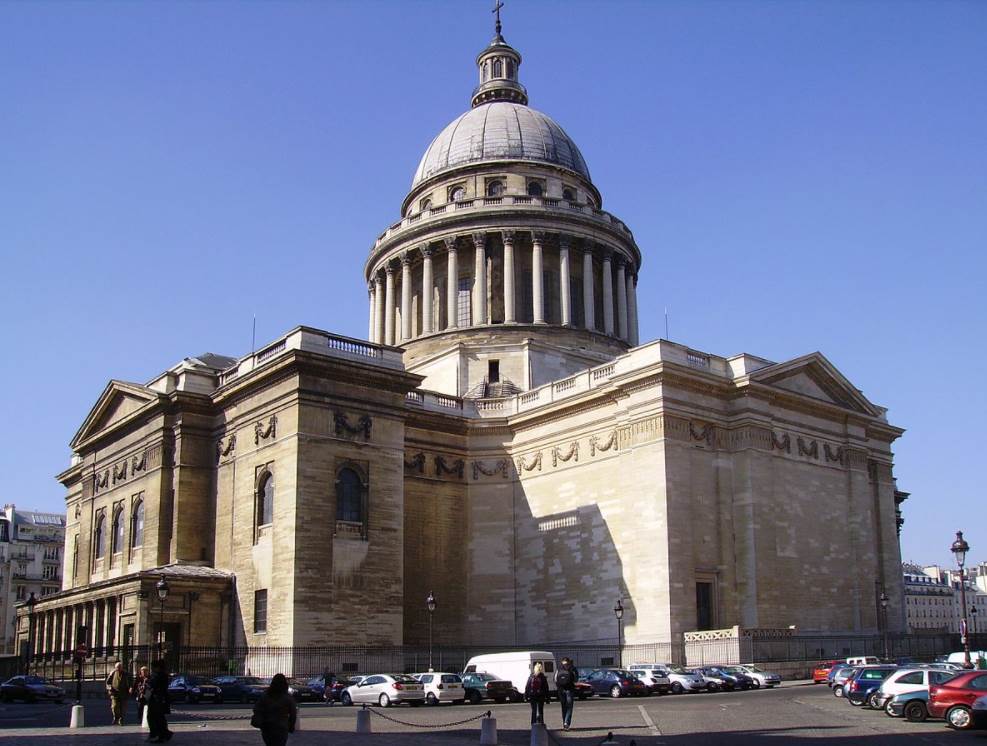 Pantheon in Paris architecture