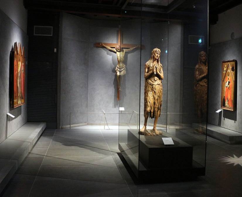 Penitent Magdalene Donatello inside Museum