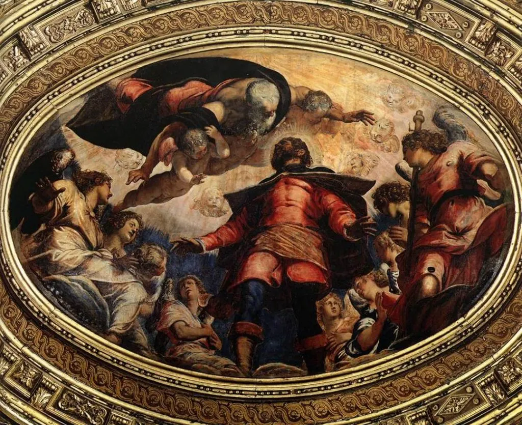 The Apotheosis of San Rocco Tintoretto