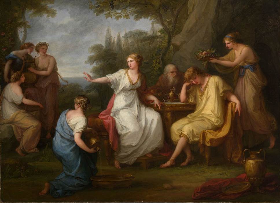 The Sorrow of Telemachus Angelica Kauffman