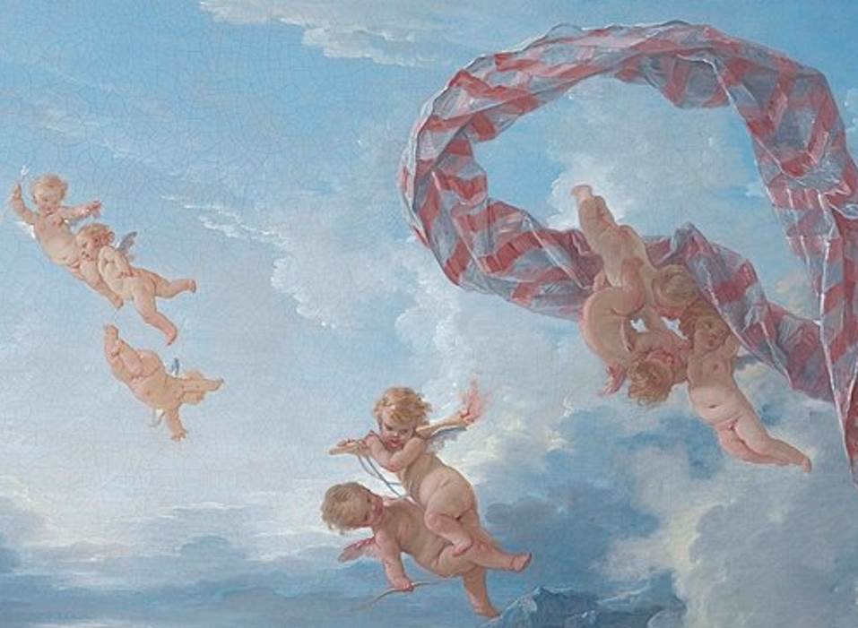The triumph of Venus Cupids