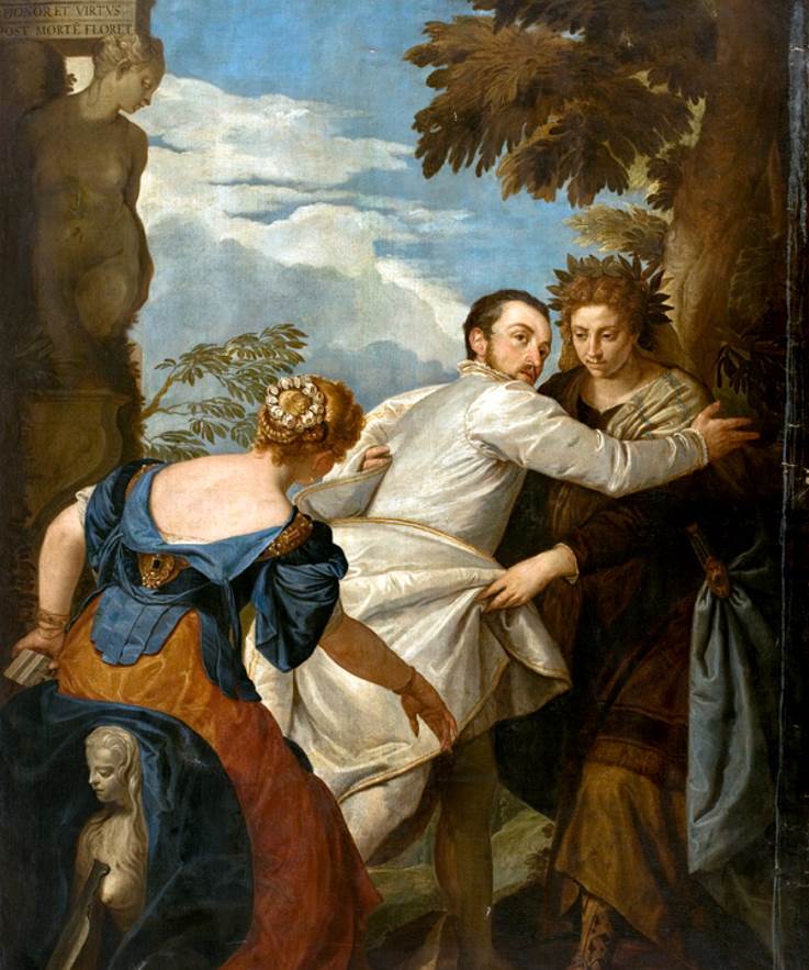 Allegory of Virtue and VIce by Paolo Veronese