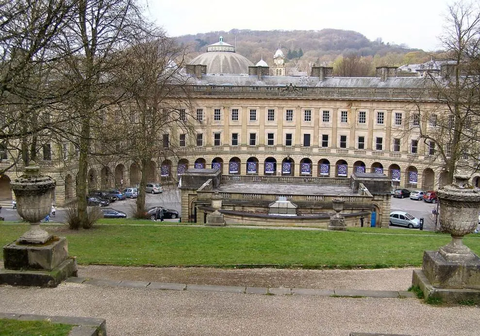 Buxton Crescent and nearby devonshire dome