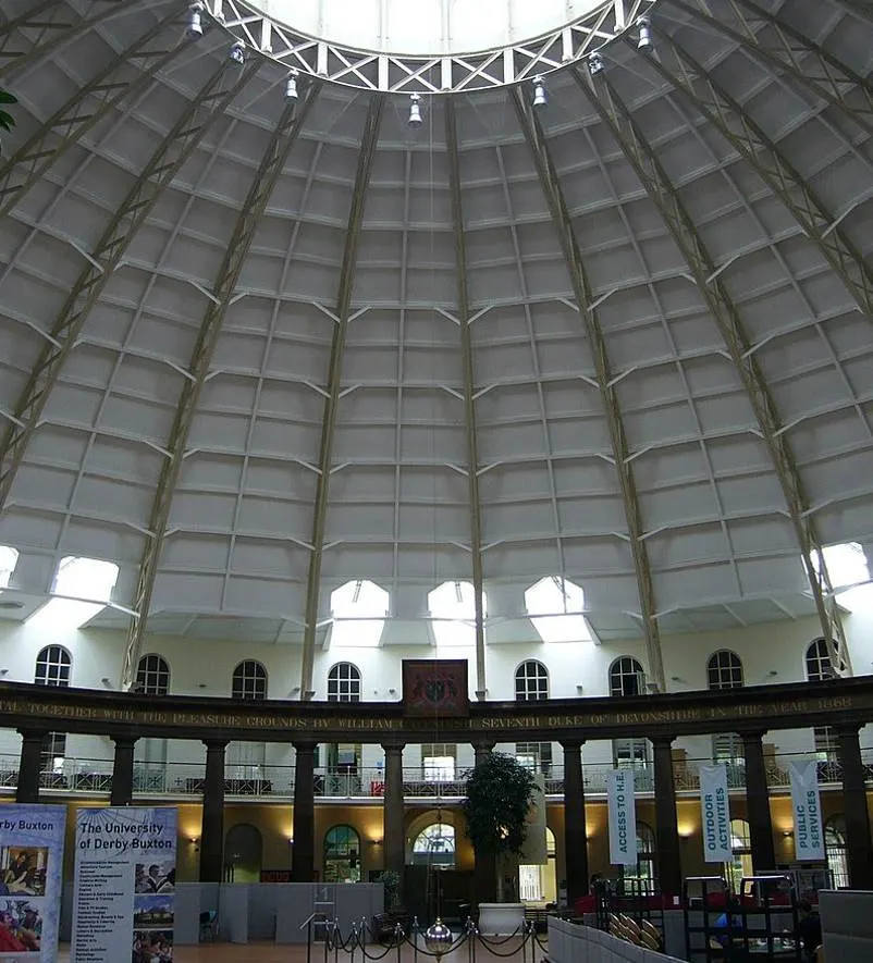 Devonshire Dome interior view of the dome