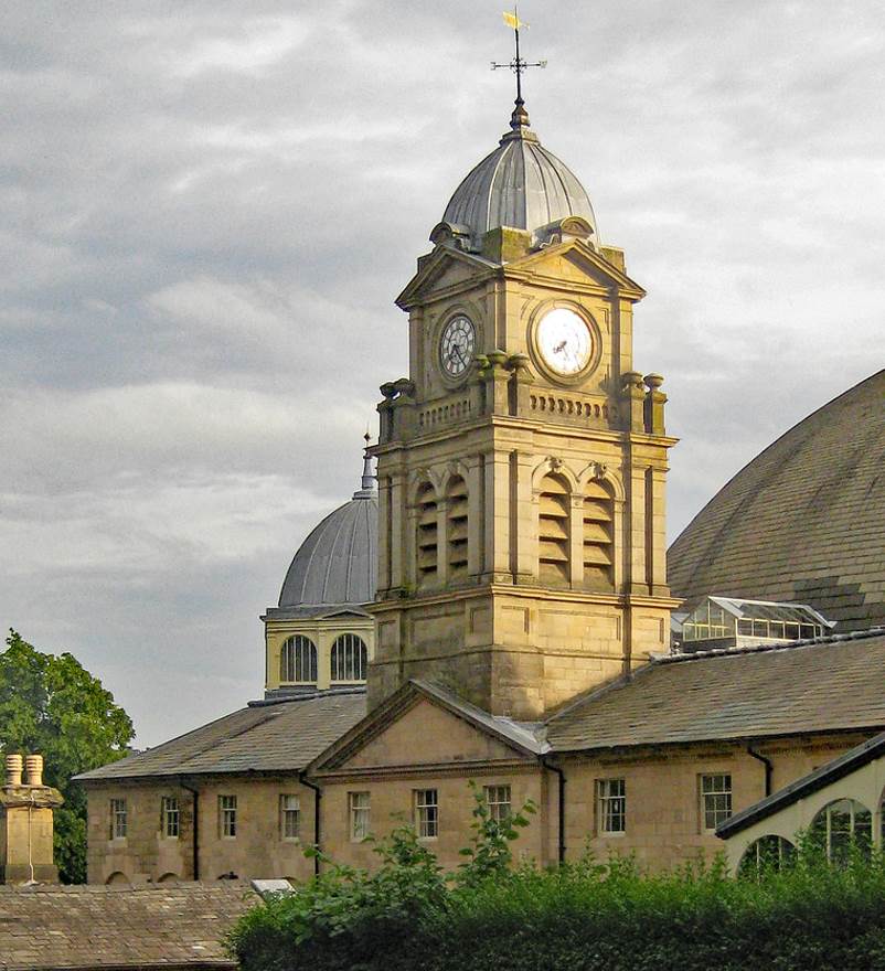 Devonshire dome clock tower