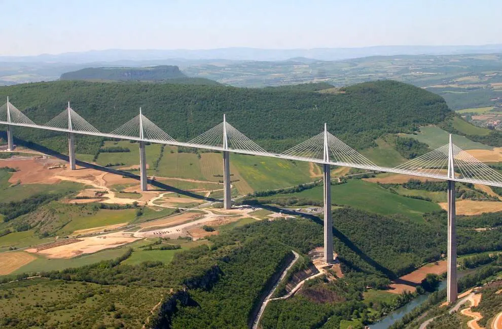 Top 10 Famous Bridges in France 1 Famous bridges in France Millau Viaduct