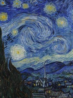Famous paintings at the Moma Starry Night