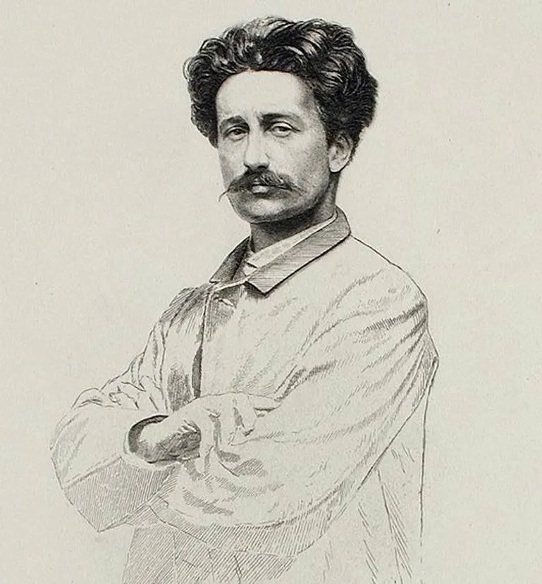 Félicien Rops in 1887