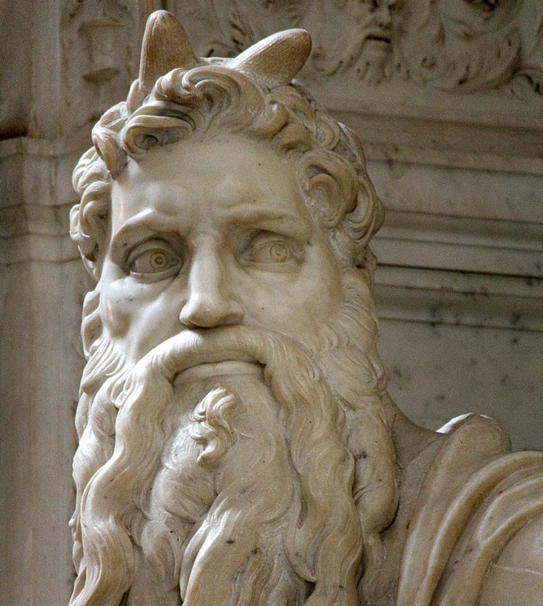Moses Michelangelo Horns