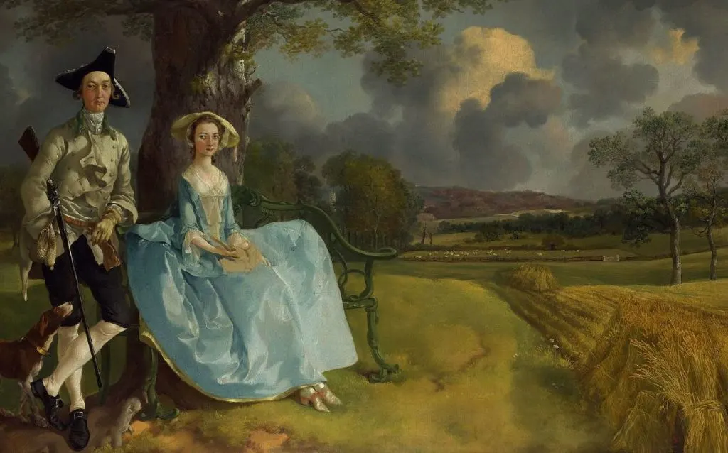 Mr and Mrs Andrews Thomas Gainsborough