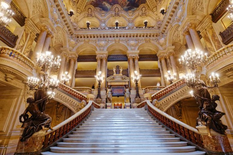 Top 8 Famous Romantic Buildings   Palais Garnier Romantic Architecture 768x511 