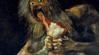 Saturn Devouring his son by Francisco Goya