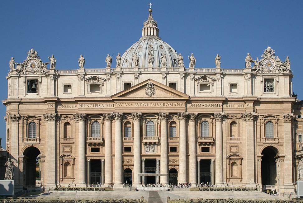 St Peters Basilica main facade