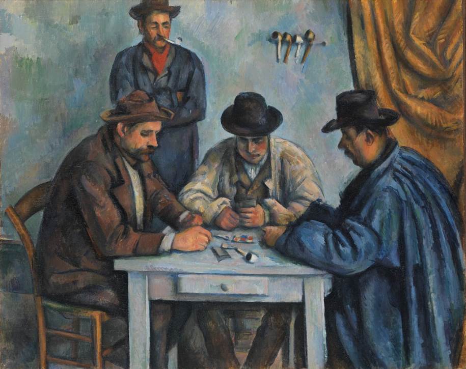 The Card Players MET Museum