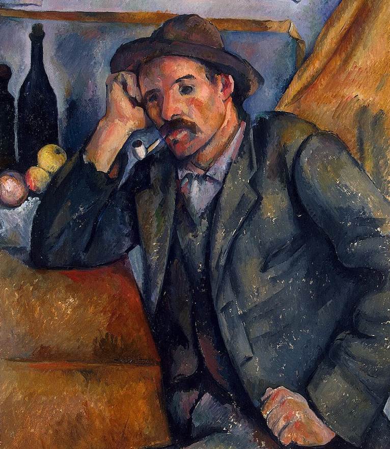 The Card Players Man with a pipe