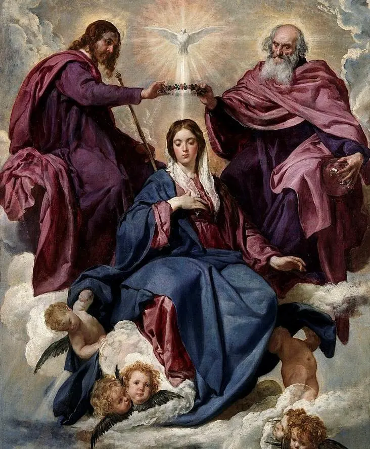 The Coronation of the Virgin Diego Velazquez