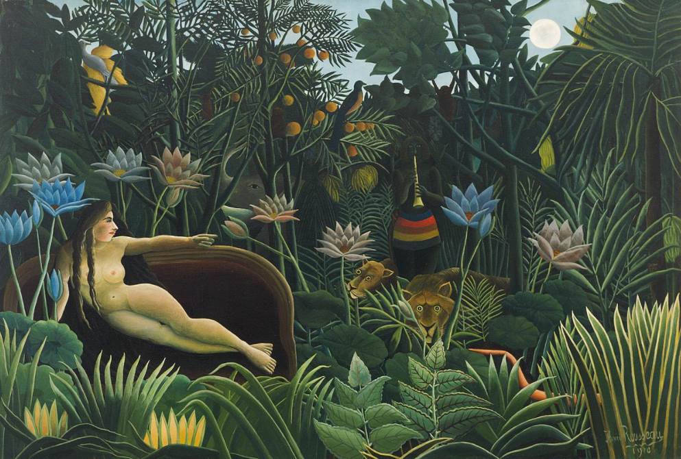 The Dream by Henri Rousseau paintings
