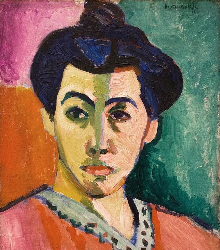 The Green Stripe Portrait of Madame Matisse