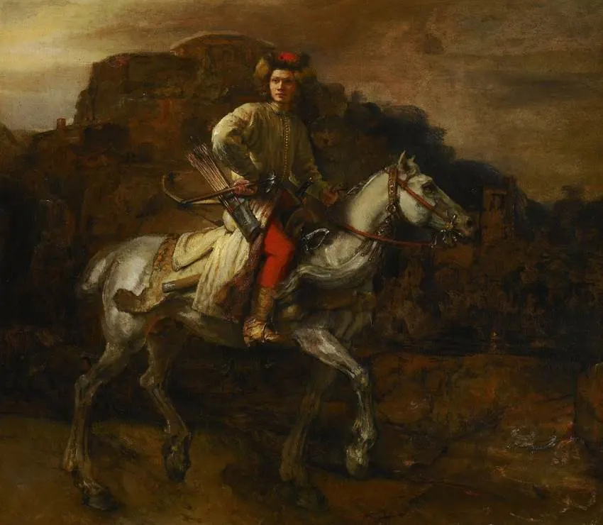 The Polish Rider Rembrandt van Rijn
