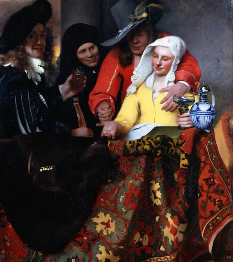 The Procuress by Johannes Vermeer
