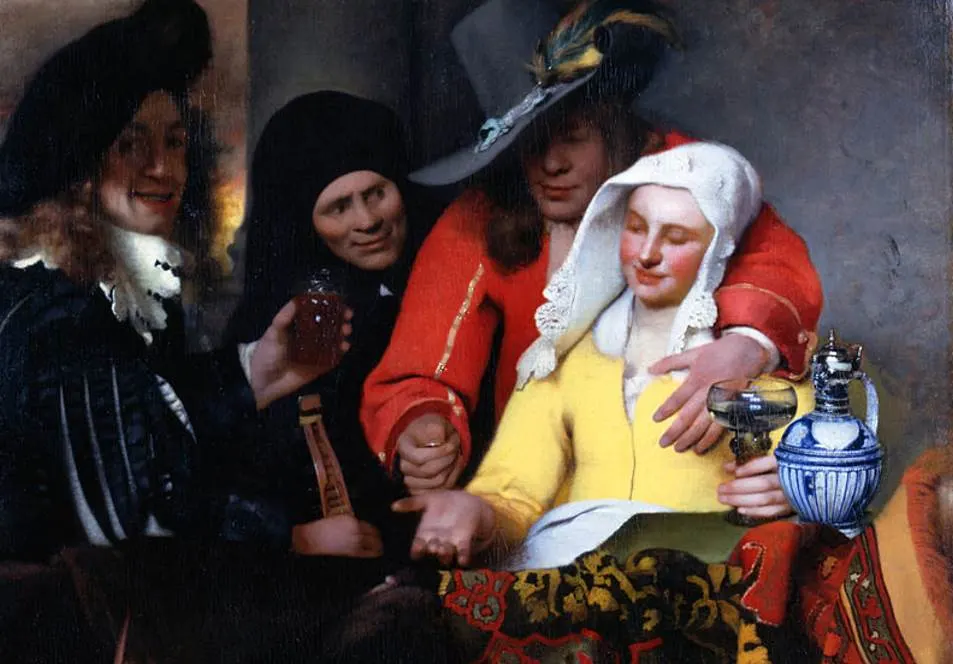 The procuress vermeer