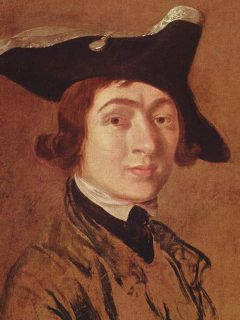 Thomas Gainsborough self portrait 1754