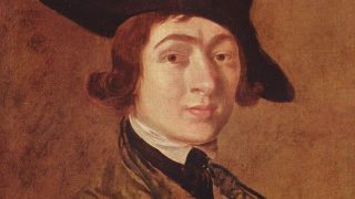 Thomas Gainsborough self portrait 1754