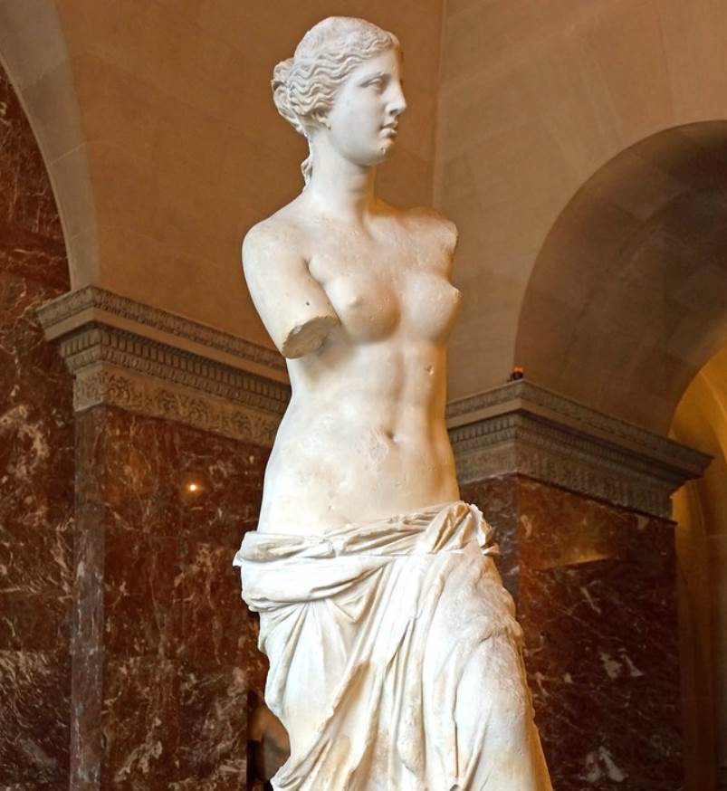 Venus de Milo Louvre sculptures