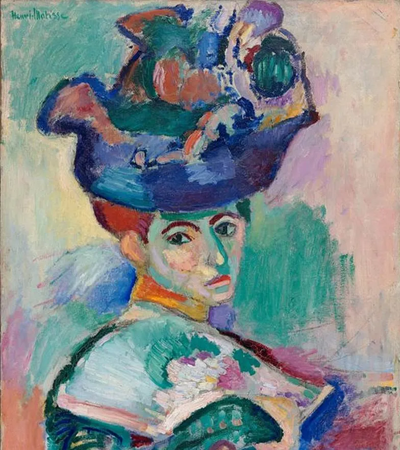 Woman with a hat Henri Matisse