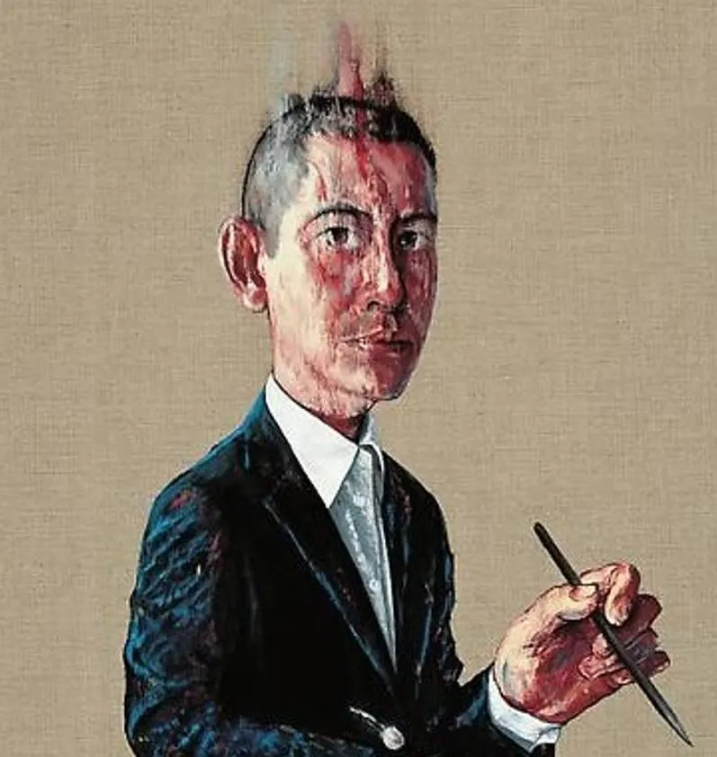 Zeng Fangzhi self portrait