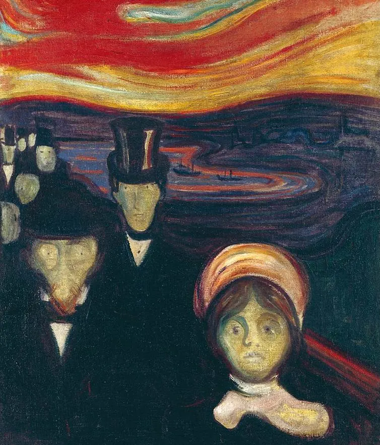 Anxiety Edvard Munch