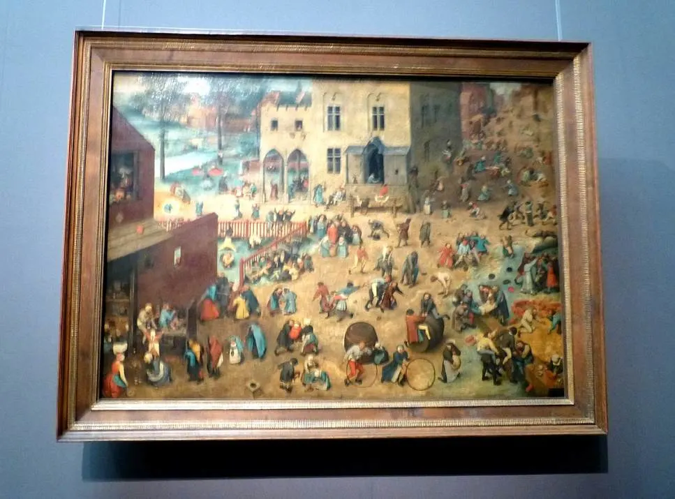 Childrens games Bruegel in Frame