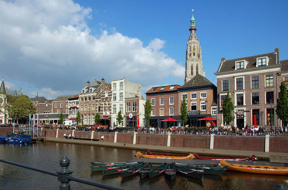 City center of Breda