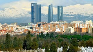 Famous buildings in Madrid