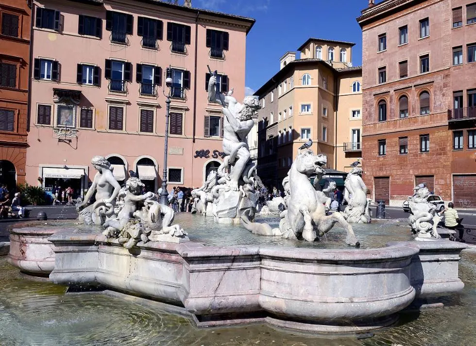 Fountain of Neptune Piazza Navona