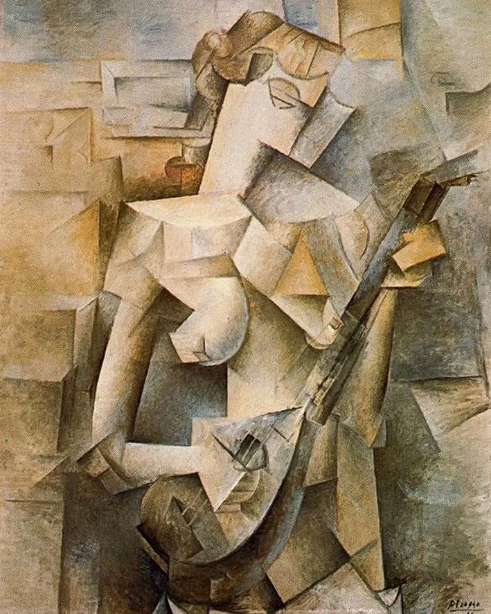 Girl with Mandolin Picasso