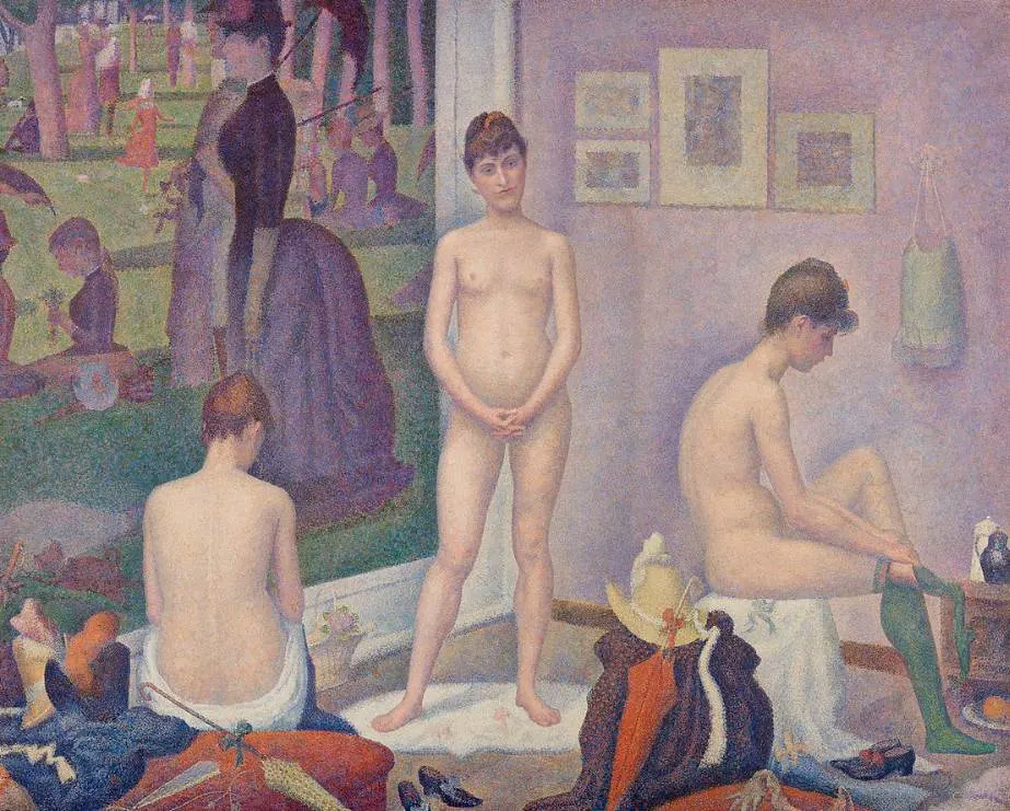 Models by Georges Seurat