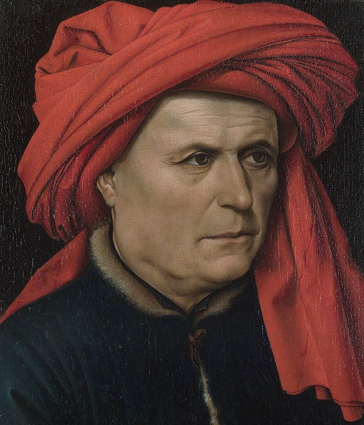 Flemish Primitives Portrait of a Man Robert Campin