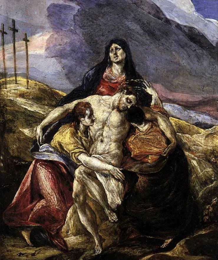 Pietà by El Greco
