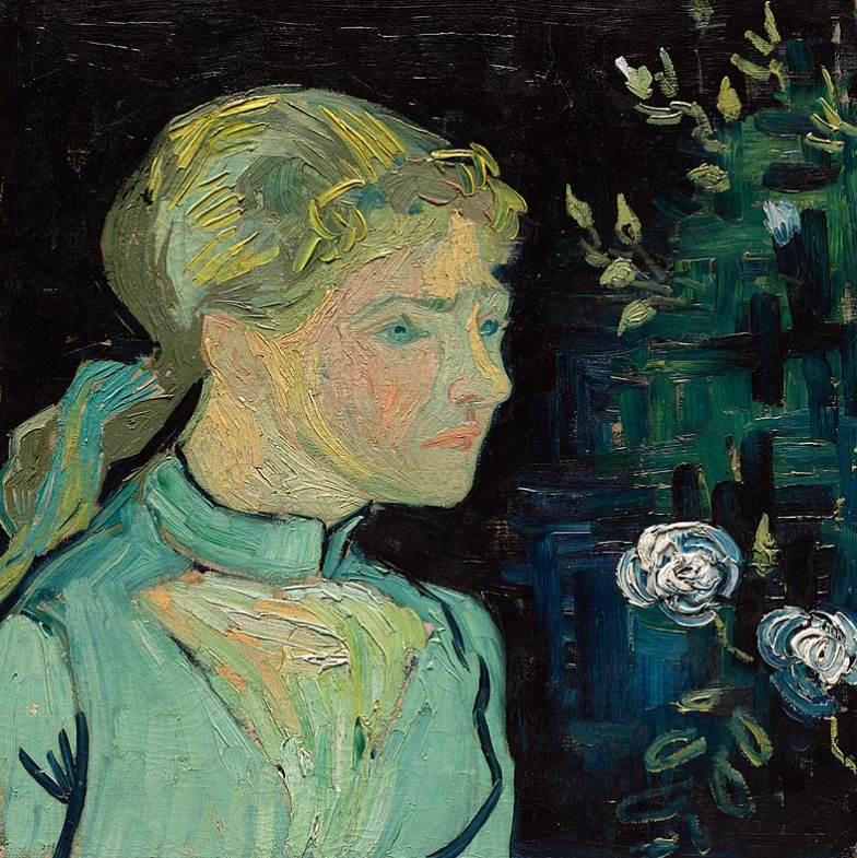 Portrait of Adeline Ravoux by Vincent van Gogh