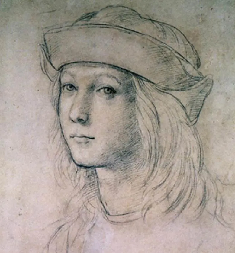 The Mond Crucifixion by Raphael - Top 8 Facts 1 Raphael self portrait teenager