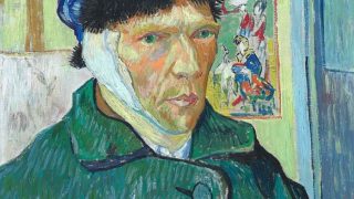 Self portrait with bandaged ear by Vincent van Gogh