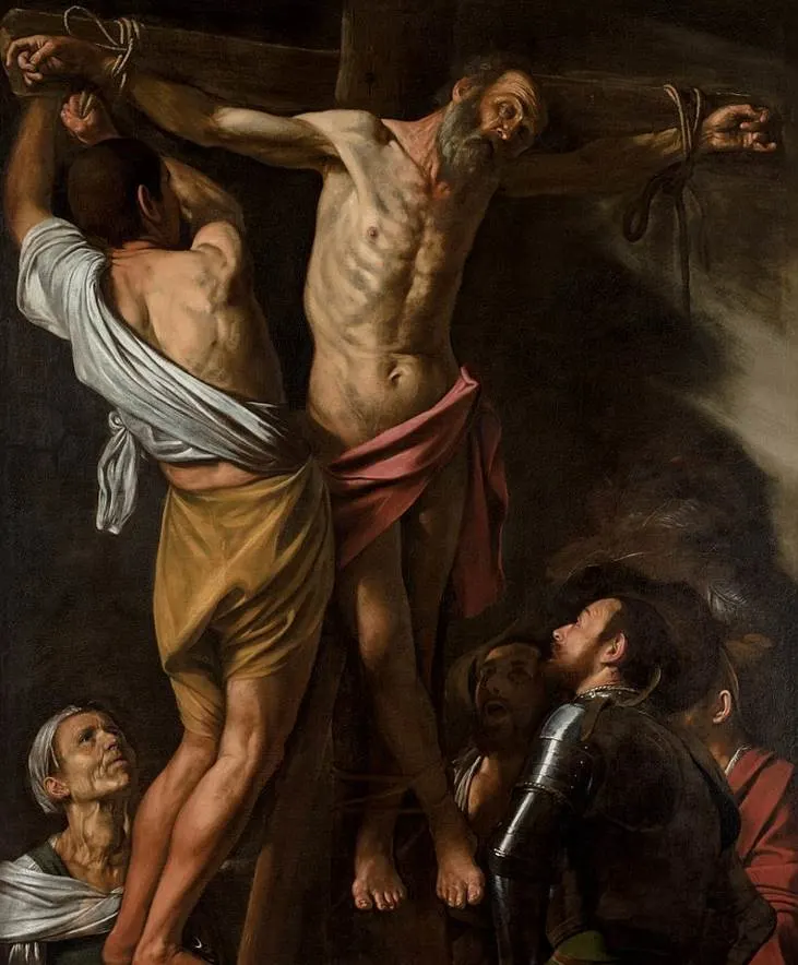 The Crucifixion of Saint Andrew by Caravaggio